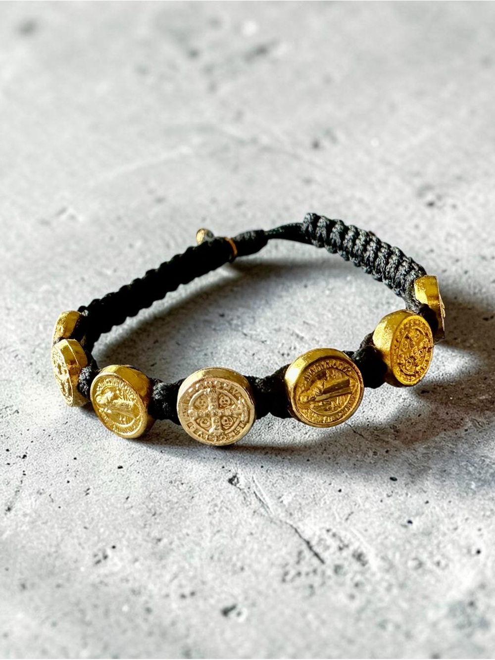 Benedictine Blessing Bracelet - Gold Medals